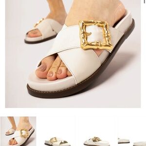 Schutz Enola Crossed Sporty Sandal